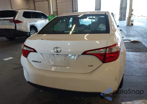 2016 Toyota Corolla Le из США, поврежденный, VIN 2T1BURHE4GC675352